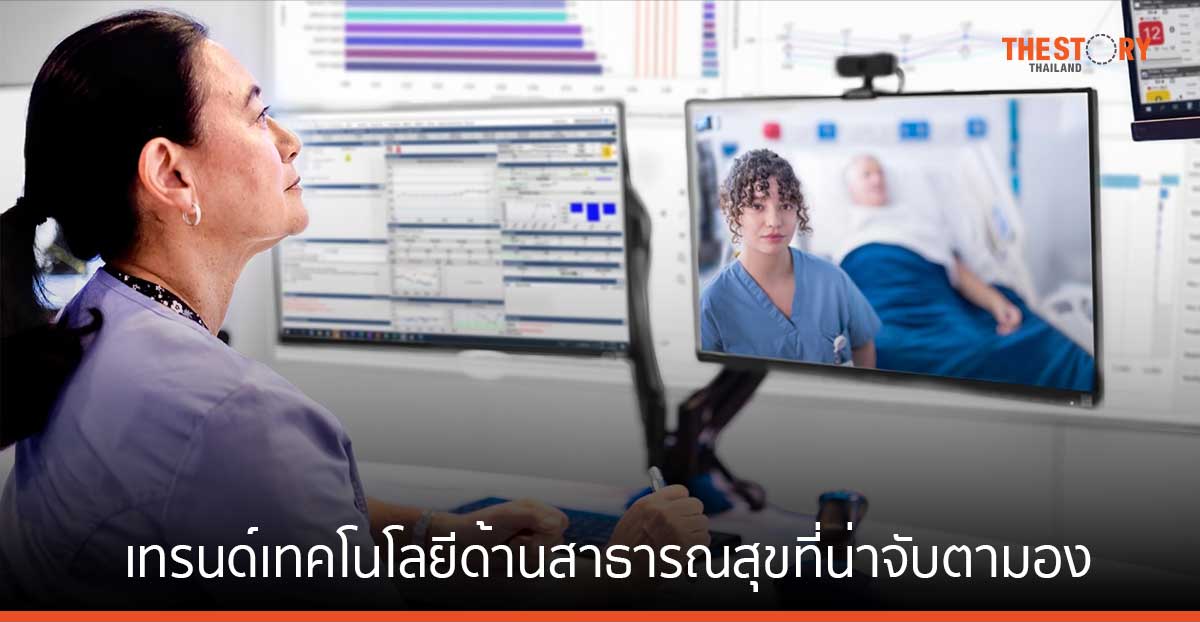 10 เทรนด์เทคโนโลยีด้านสาธารณสุข ที่น่าจับตามองปี 2024