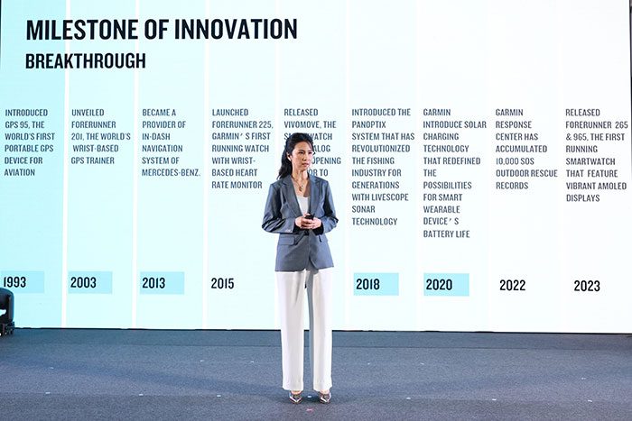 Hunsa Apanukul, marketing team lead of Garmin Thailand