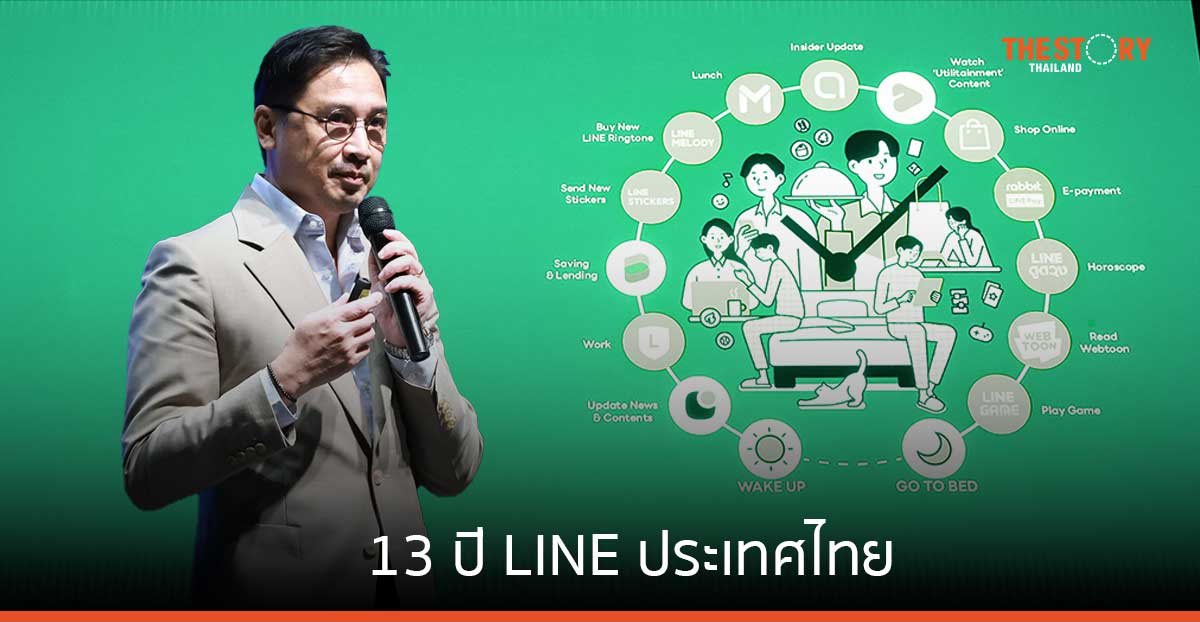 13 ปี LINE ประเทศไทย เดินหน้าสู่ Life Platform ตอบโจทย์ผู้ใช้ 56 ล้านคน