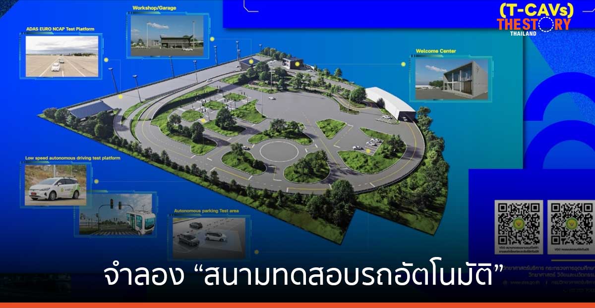 กรมวิทย์ฯ บริการ จำลอง “สนามทดสอบรถอัตโนมัติ” ในงานอว.แฟร์