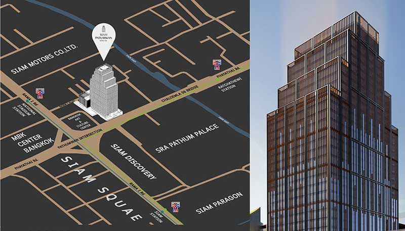 กลุ่มสยามกลการ เปิดตัว “สยามปทุมวัน เฮ้าส์” อาคารสำนักงานสีเขียวใจกลางกรุงเทพฯ