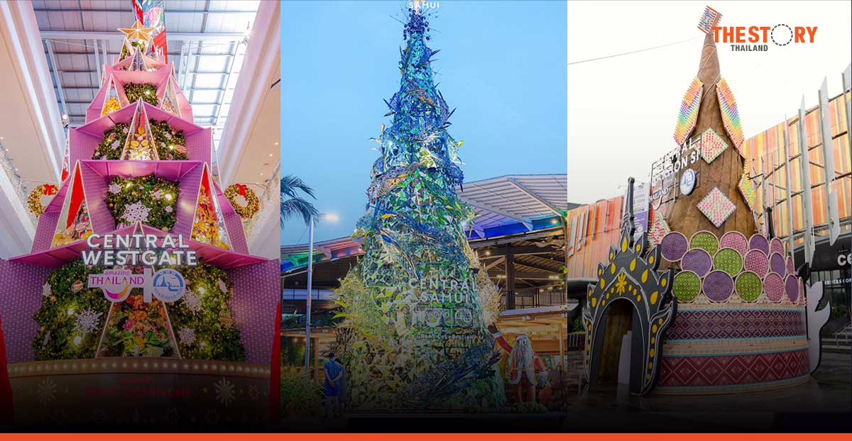 เซ็นทรัลพัฒนา ผนึก ททท. โชว์ 11 ต้นคริสต์มาสโชว์อัตลักษณ์ท้องถิ่น ฝีมือคนท้องถิ่น