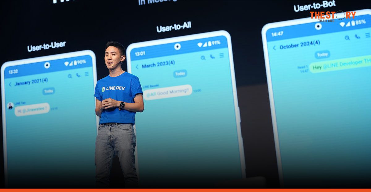 LINE เผยเทรนด์นักพัฒนายุคใหม่ เชื่อมต่อ LINE API กับ AI ยกระดับบริการและนวัตกรรม
