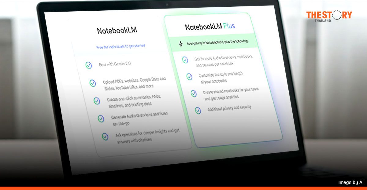 Google Cloud เปิดให้บริการ NotebookLM Plus สำหรับธุรกิจและสถาบันการศึกษาแล้ววันนี้