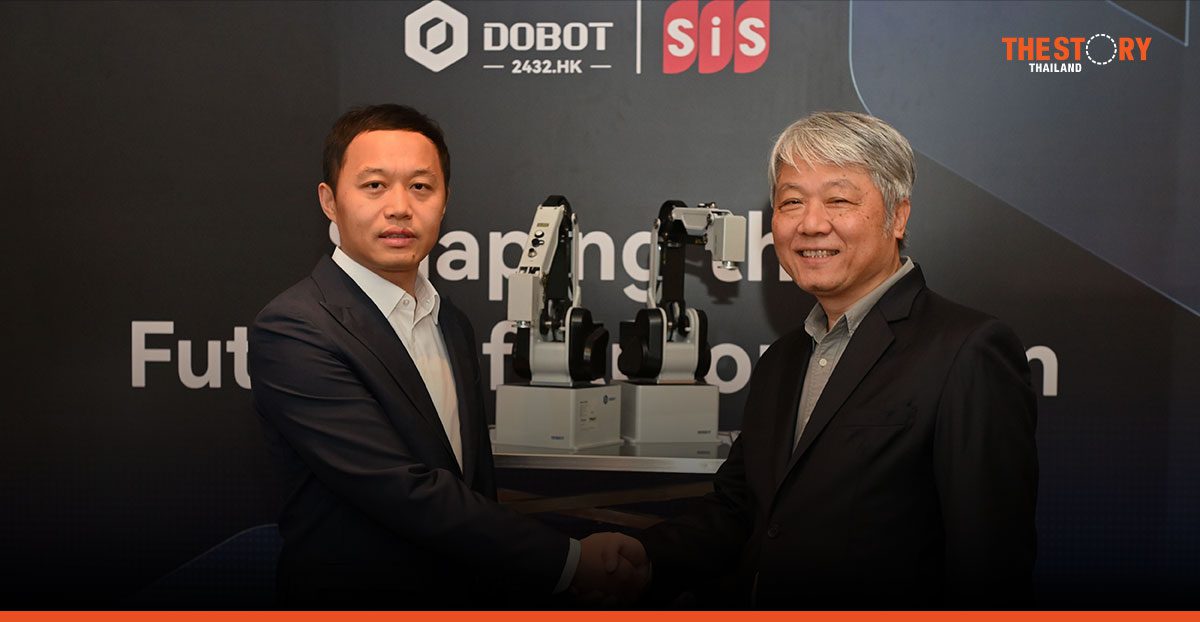 SiS จับมือ Dobot บุกตลาดหุ่นยนต์โคบอท รับความต้องการในประเทศโต
