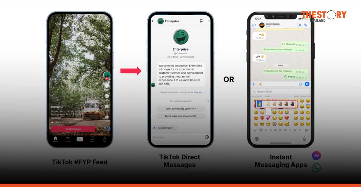 TikTok Messaging Ads เปิดให้บริการแล้ว ในประเทศไทย