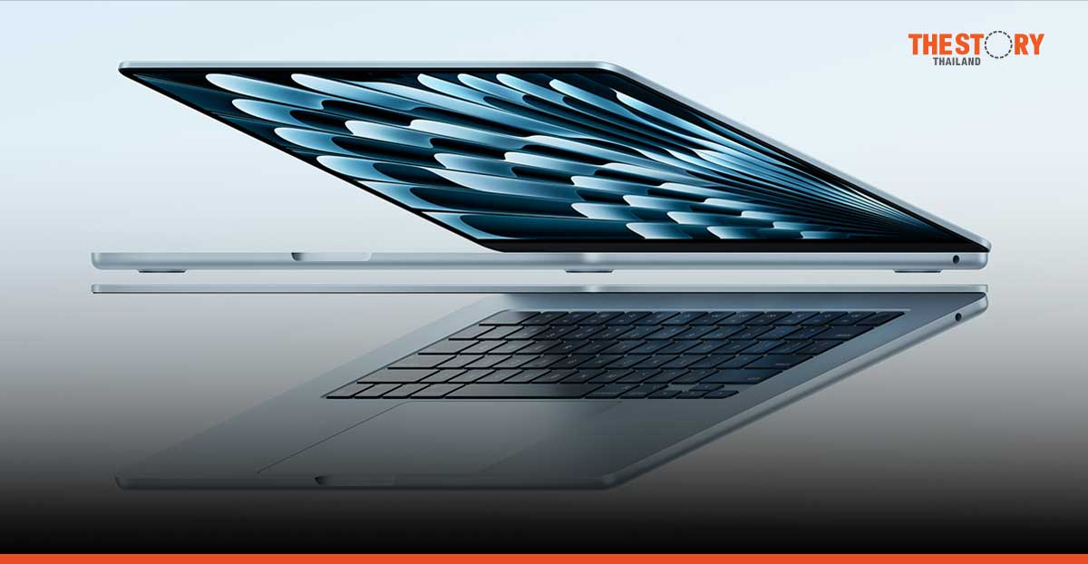 Apple เปิดตัว MacBook Air ใหม่ พร้อมชิป M4 ในราคาเริ่มต้น 34,900 บาท