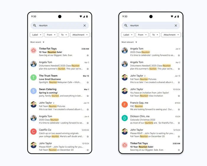 Gmail Search by AI