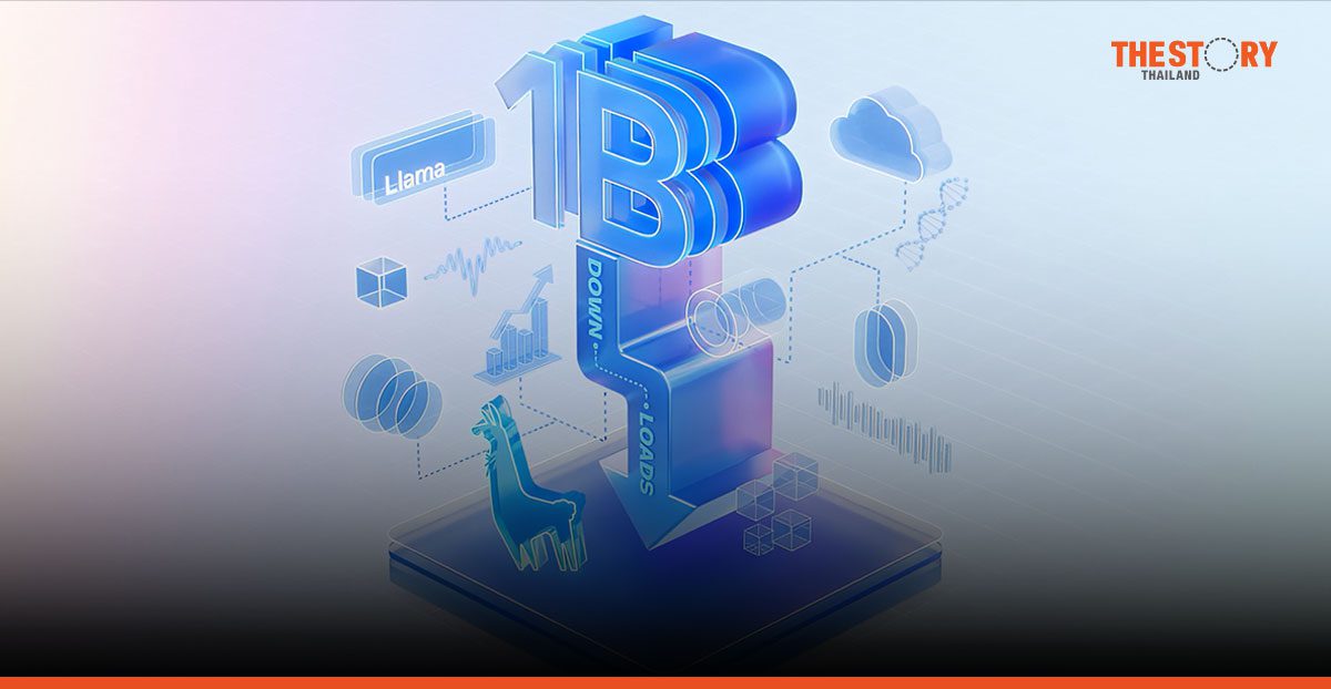 Meta Llama ทุบสถิติดาวน์โหลดกว่า 1 พันล้านครั้ง