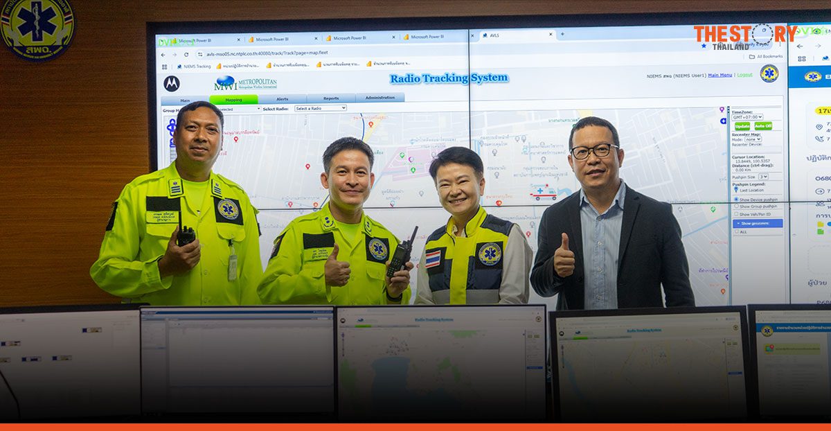 สพฉ. จับมือ สามารถดิจิตอล ยกระดับแพทย์ฉุกเฉินไทยสู่ยุคดิจิทัล ด้วยระบบ DTRS