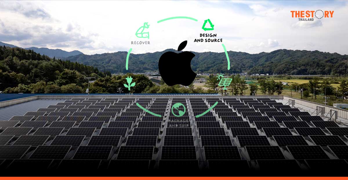 Apple ลุยใช้พลังงานสะอาด-วัสดุรีไซเคิลในผลิตภัณฑ์เพิ่มขึ้น เผยปัจจุบันลดการปล่อยก๊าซเรือนกระจกทั่วโลกได้กว่า 60%