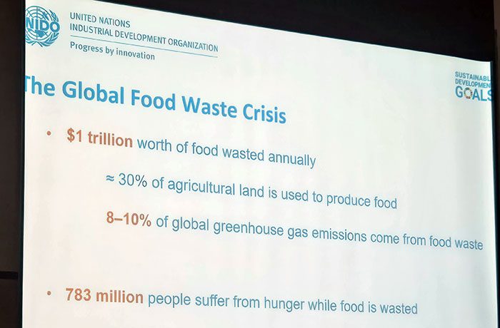 UNIDO Global food waste crisis