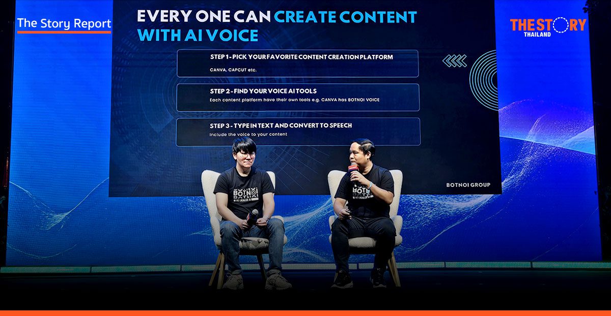 Botnoi Group พลิกโฉมเทคโนโลยีเสียง AI สู่เครื่องมือที่เข้าใจทุกสำเนียง