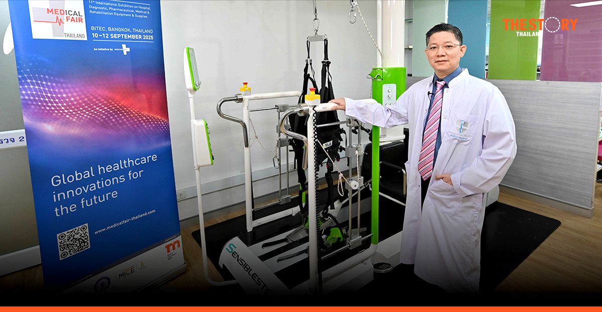 ‘Sensible STEP’ หุ่นยนต์ฝึกเดินฝีมือไทย ความหวังใหม่ผู้ป่วยสโตรก