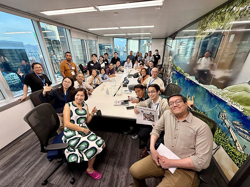 ทีมงาน The Story Thailand เข้าเยี่ยมชมสำนักงานใหญ่ของ South China Morning Post