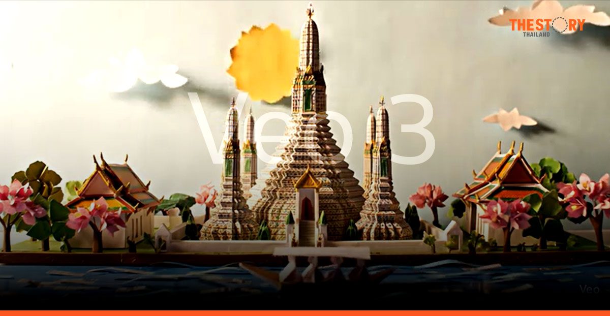 ‘Veo 3’ โมเดล AI สร้างวิดีโอจากข้อความจาก Google เปิดให้บริการในไทยแล้ว