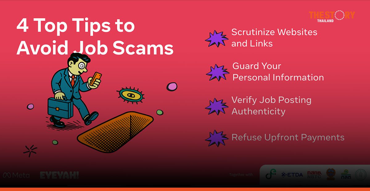 Meta and Government partners share 4 top tips to combat job scams
