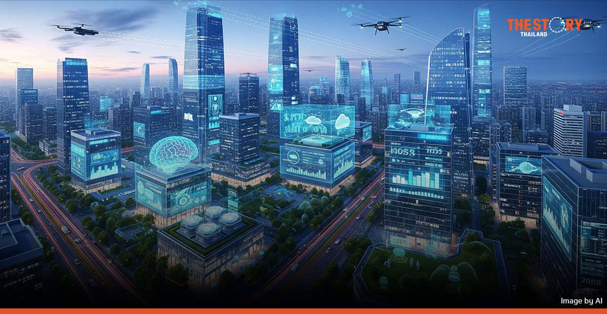 ‘AI พลิกโฉมผังเมือง’ สร้างเมืองอัจฉริยะแห่งอนาคตด้วยข้อมูล