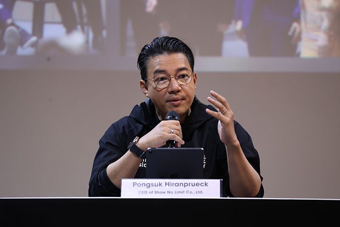 Pongsuk Hiranprueck, CEO of Show No Limit Co., Ltd.