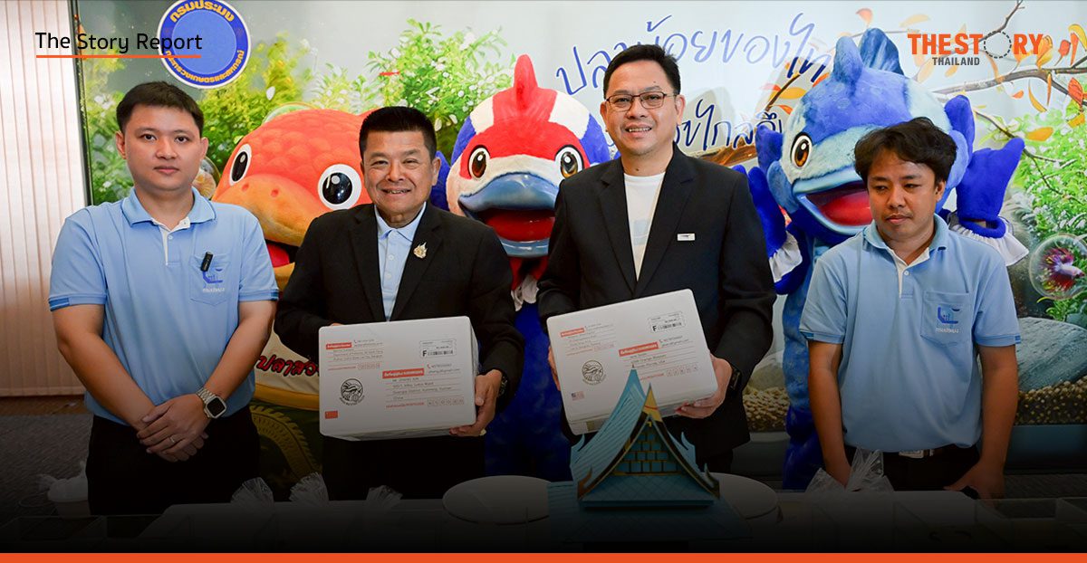 ไปรษณีย์ไทย x กรมประมง เปิดเส้นทางส่ง ‘ปลากัดไทย’ สู่ตลาดโลก