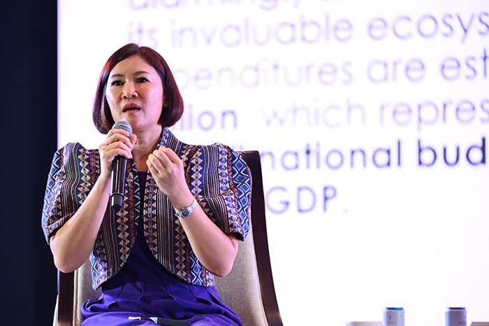 นิรันดร์ นิรันดร์นุต Country Project Manager จากโครงการ UNDP Biodiversity Finance Initiative (BIOFIN)