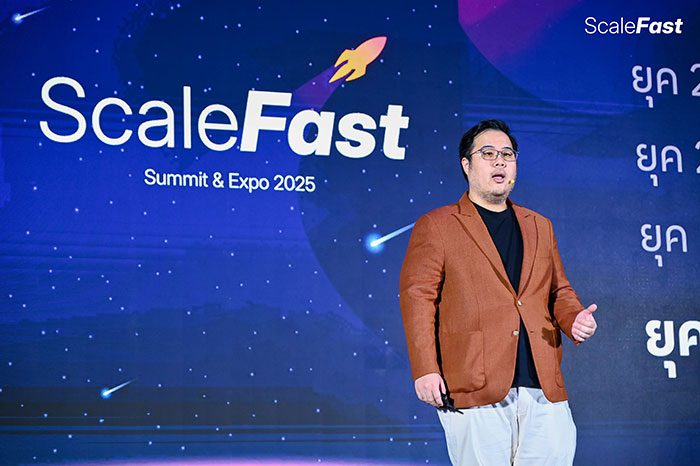 ธนโชติ วิสุทธิสมาน CEO ของบริษัท Like Me ผู้จัดงาน Scale Fast