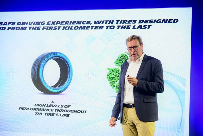 ซีริลล์ โรเฌต์ ผู้อำนวยการฝ่ายนวัตกรรมและการสื่อสารเชิงวิทยาศาสตร์ของมิชลิน