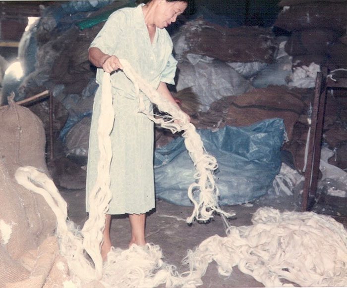 ธุรกิจครอบครัวจากโรงงานปั่นเศษฝ้ายที่เป็นมรดกตกทอดจากคุณยาย