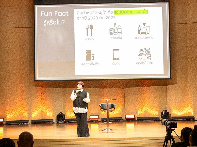 อรุณโรจน์เหล่าเจริญวงศ์ จากสถาบันวิจัยความเป็นอยู่ ฮาคูโฮโด ทาซิเอ็น (ประเทศไทย)