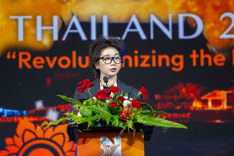 ดร.ภญ.อุรชารักษ์ ตานนท์ชัย ผู้อำนวยการนาโนเทค สวทช. และประธานคณะทำงานอำนวยการจัดงานฯ