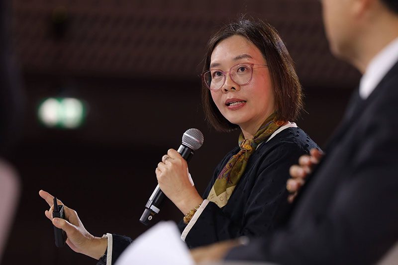 รศ.ดร.ชาลีดา บรมพิชัยชาติกุล ผู้อำนวยการสำนักงานเครือข่ายพันธมิตรมหาวิทยาลัยเพื่อการวิจัย (RUN Office) 